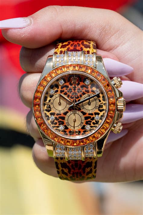 rolex leopard daytona|rolex daytona leopard review.